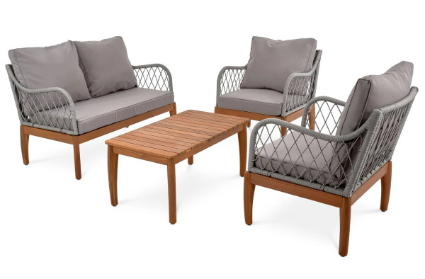 Комплект садовой мебели Di Volio Ragio Серый-9