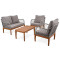 Комплект садовой мебели Di Volio Ragio Серый-9-thumb