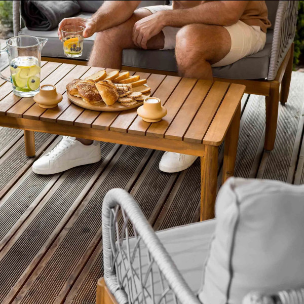 Комплект садовой мебели Di Volio Ragio Серый-5