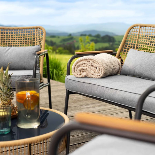 Комплект садових меблів Di Volio Salerno Бежевий-4