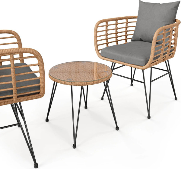 Комплект садовой мебели Di Volio Savio Бежевый-13