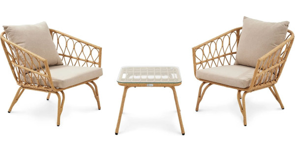 Комплект садових меблів Di Volio Savona Бежевий-7