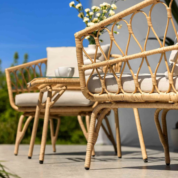 Комплект садових меблів Di Volio Savona Бежевий-6