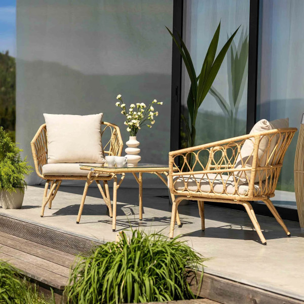 Комплект садових меблів Di Volio Savona Бежевий-2