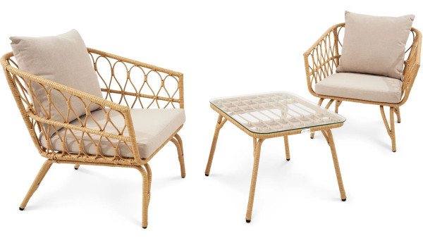 Комплект садових меблів Di Volio Savona Бежевий-8