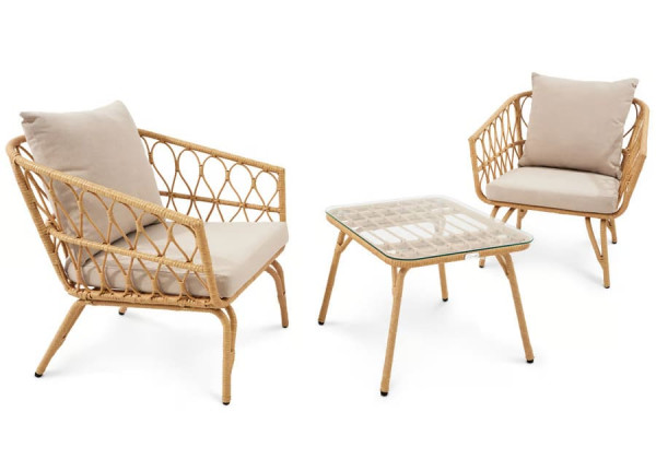 Комплект садових меблів Di Volio Savona Бежевий-8