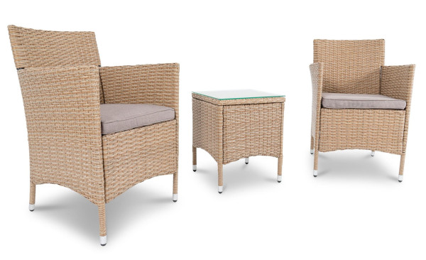 Комплект садових меблів Di Volio Siena Бежевий-5