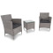 Комплект садових меблів Di Volio Siena Сірий-5-thumb