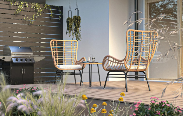 Комплект садовой мебели Di Volio Sorrento Бежевый-4