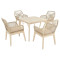 Комплект садовой мебели Di Volio Tarato Бежевый-12-thumb