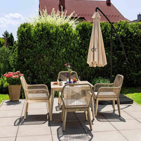 Комплект садовой мебели Di Volio Tarato Бежевый-6