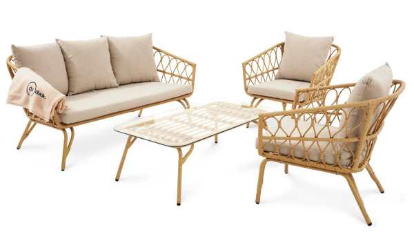 Комплект садовой мебели Di Volio Teramo Бежевый-8