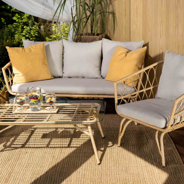 Комплект садовой мебели Di Volio Teramo Бежевый-4