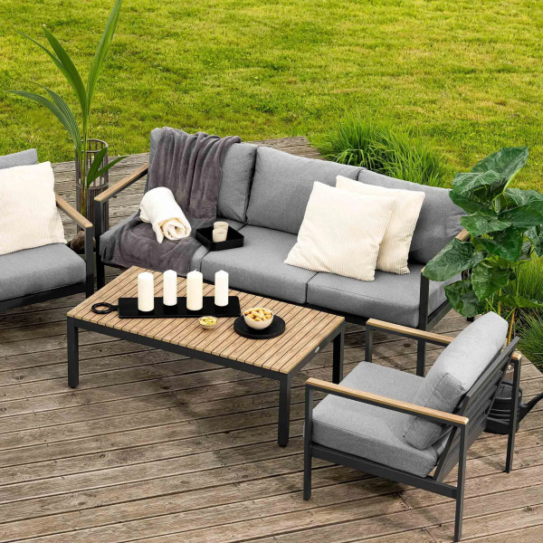 Комплект садовой мебели Di Volio Tivoli Серый/графит-0