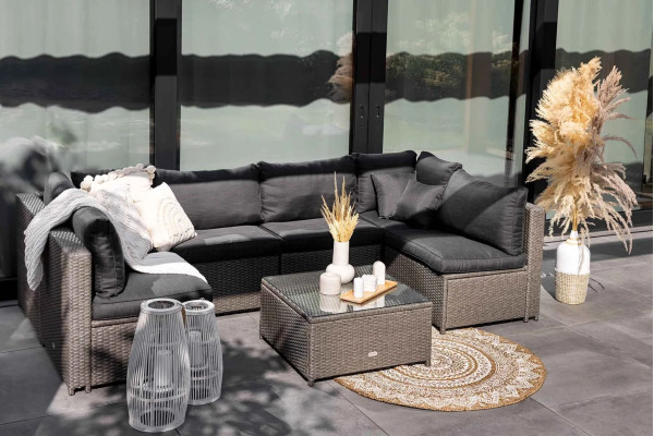 Модульный комплект садовой мебели Di Volio Torino Серый/графит-4