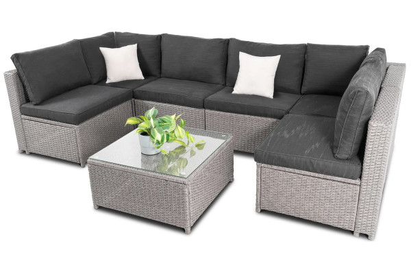 Модульный комплект садовой мебели Di Volio Torino Серый/графит-9