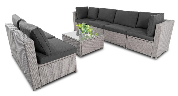 Модульный комплект садовой мебели Di Volio Torino Серый/графит-12