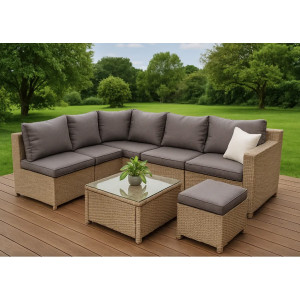 Модульний комплект садових меблів Di Volio Torino Бежевий