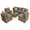 Модульный комплект садовой мебели Di Volio Torino Бежевый-6-thumb