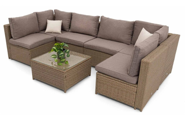 Модульный комплект садовой мебели Di Volio Torino Бежевый-3