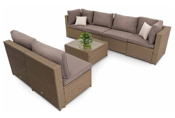 Модульный комплект садовой мебели Di Volio Torino Бежевый-7