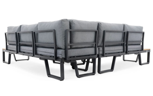 Модульний комплект садових меблів Di Volio Veledo Графіт-19