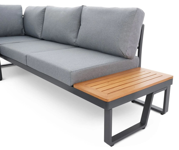 Модульний комплект садових меблів Di Volio Veledo Графіт-18