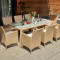 Комплект садових меблів Di Volio VERONA 8+1 Бежевий-12-thumb
