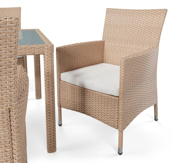 Комплект садових меблів Di Volio VERONA 8+1 Бежевий-8