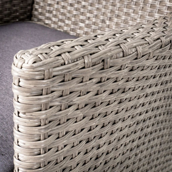 Комплект садових меблів Di Volio VERONA 8+1 Сірий-3