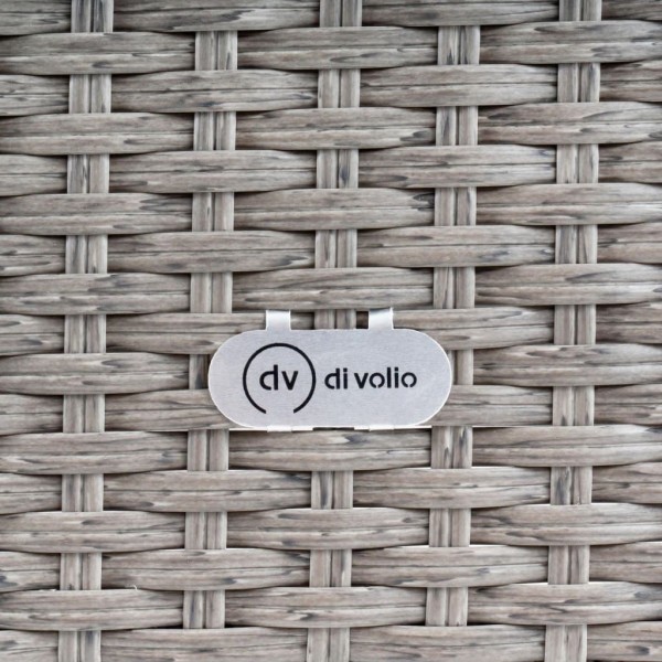 Комплект садових меблів Di Volio VERONA 8+1 Сірий-4