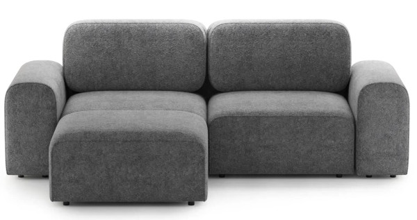 Кутовий диван 2-місний Breeze Сірий (18 Graphite)-2