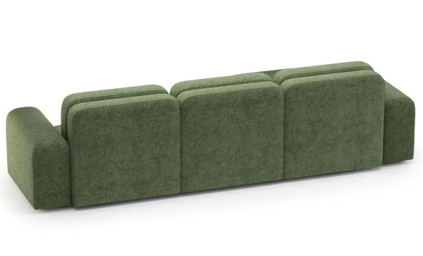 Модульний кутовий диван 3-місний Breeze Зелений-2