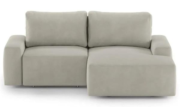 Розкладний диван кутовий 2-місний Sunset Сірий (Teddy 24)-0