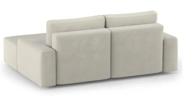 Розкладний диван кутовий 2-місний Sunset Сірий (Teddy 24)-6