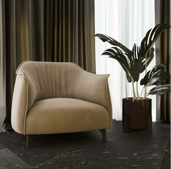 Крісло Nau Бежевий-0