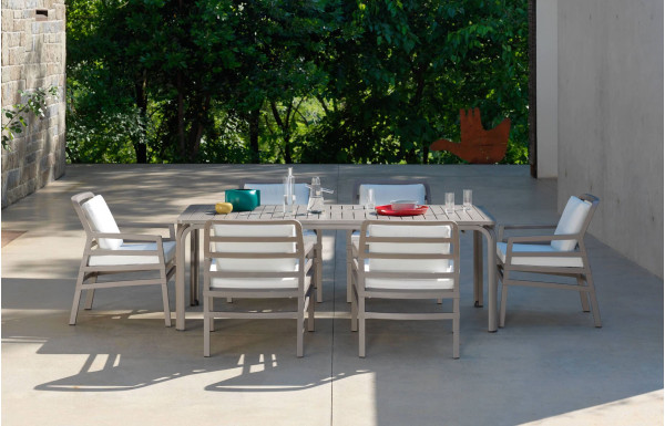 Кресло Nardi Aria Tortora Bianco-1