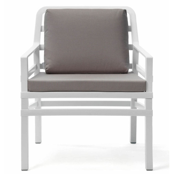 Крісло Nardi Aria Bianco Grigio Sunbrella-0
