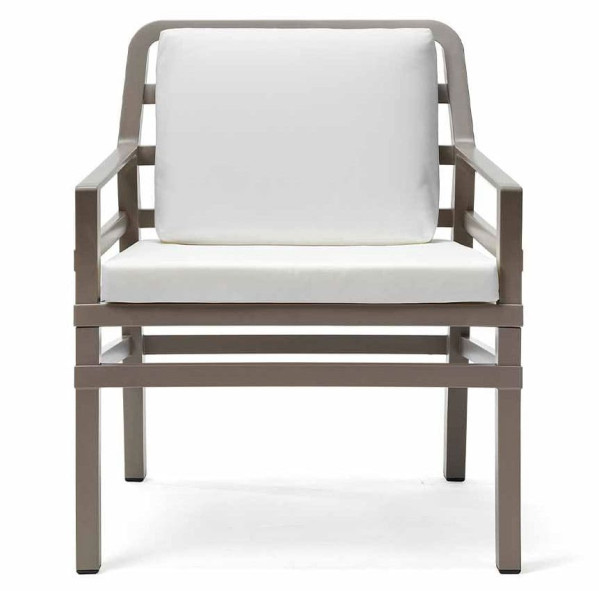 Кресло Nardi Aria Tortora Bianco-0