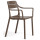 Пластиковый садовый стул Nardi CASSIA ARMCHAIR TABACCO
