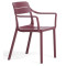 Пластиковый садовый стул Nardi CASSIA ARMCHAIR BORGOGNA-0-thumb