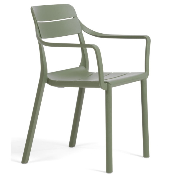 Пластиковый садовый стул Nardi CASSIA ARMCHAIR CACTUS-0
