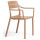 Пластиковый садовый стул Nardi CASSIA ARMCHAIR CAPPUCCINO