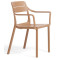 Пластиковый садовый стул Nardi CASSIA ARMCHAIR CAPPUCCINO-0-thumb