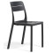 Пластиковый садовый стул Nardi Cassia Bistrot Antracite-0-thumb