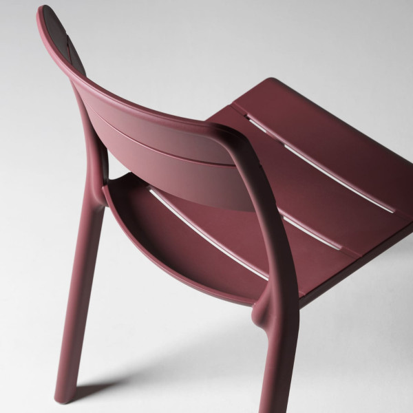 Пластиковый садовый стул Nardi Cassia Bistrot Borgogna-3