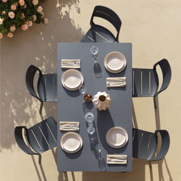 Пластиковый садовый стул Nardi Cassia Bistrot Antracite-6