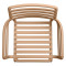 Кресло Nardi Doga Armchair Cappuccino-5-thumb