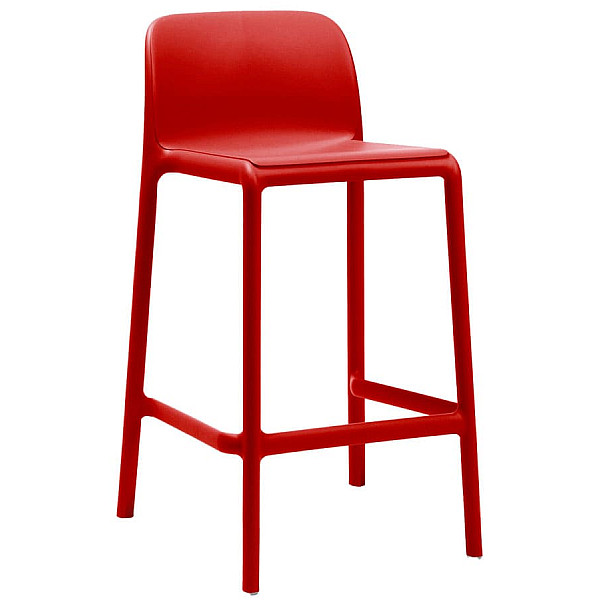 Полубарный стул NARDI Faro Mini Rosso-0