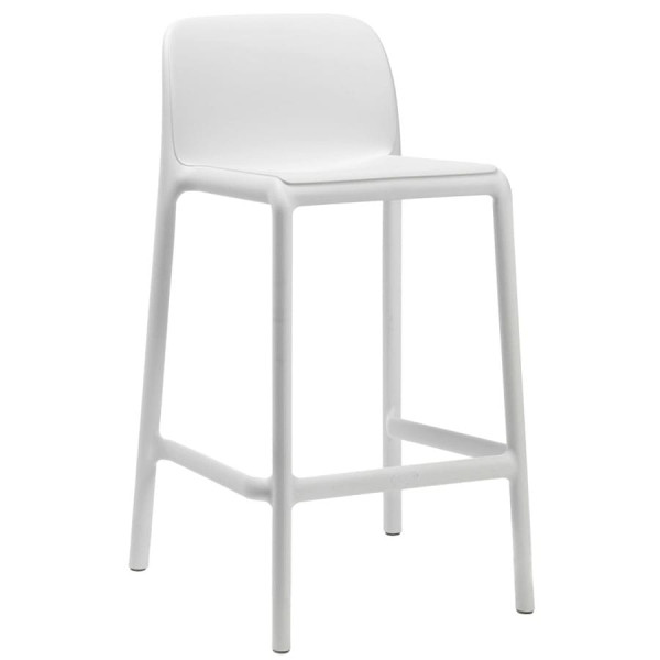 Напівбарний стілець NARDI Faro Mini Bianco-0